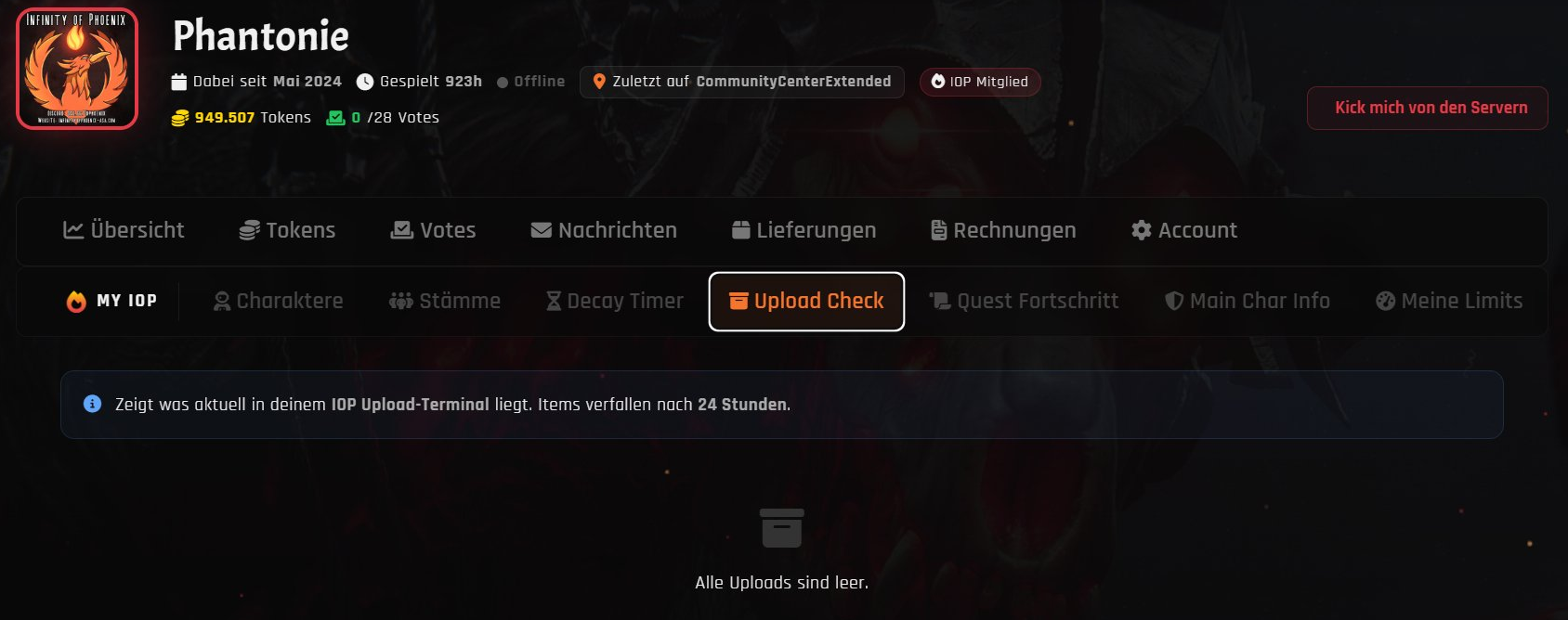 Upload Check