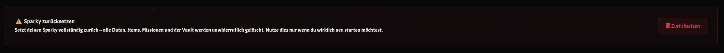 Reset